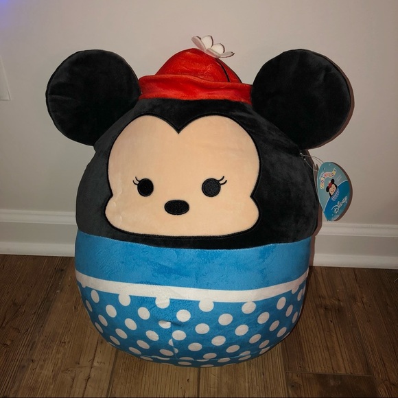 Squishmallow Disney‎ Minnie Mouse Vintage Polka Dot 16" - Picture 1 of 3